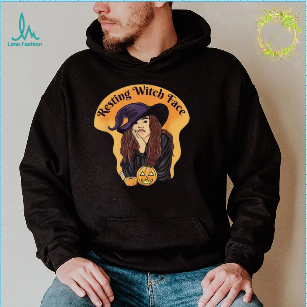Resting Witch Face Pumpkin Jack O Lantern Fall Halloween Shirt Resting Witch Face Pumpkin Jack O Lantern Fall Halloween Shirt