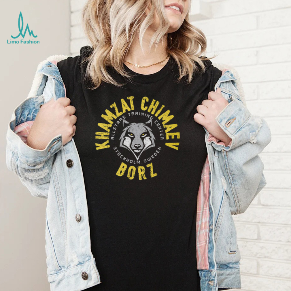 Retro Borz Khamzat Chimaev T shirt Hoodie, Long Sleeve, Tank Top Retro Borz Khamzat Chimaev T shirt Hoodie, Long Sleeve, Tank Top