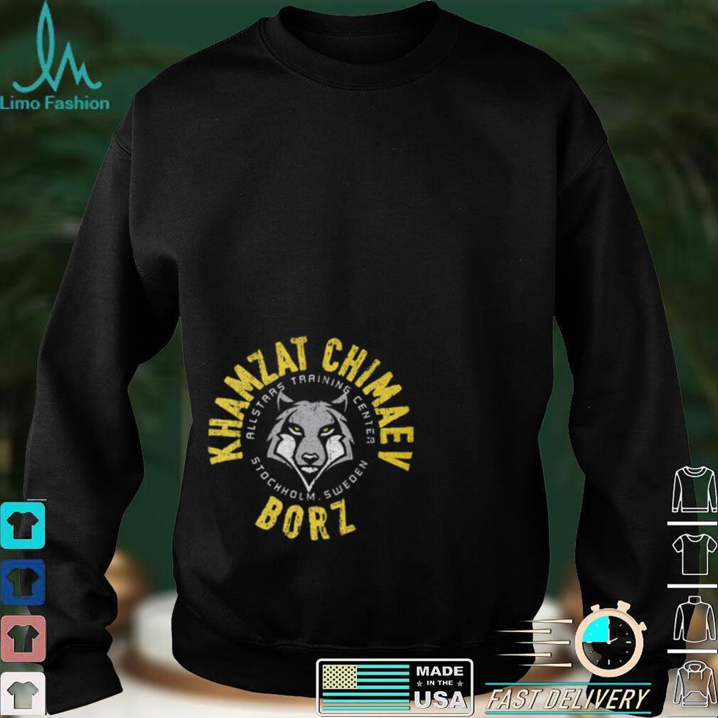 Retro Borz Khamzat Chimaev T shirt Hoodie, Long Sleeve, Tank Top Retro Borz Khamzat Chimaev T shirt Hoodie, Long Sleeve, Tank Top