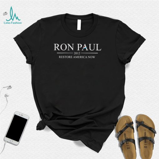 Ron Paul 2012 Restore America Now logo shirt