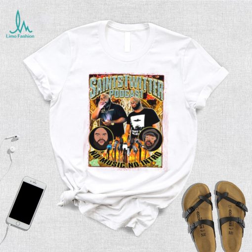 Saints Twitter Podcast Tee