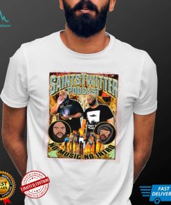Saints Twitter Podcast Tee