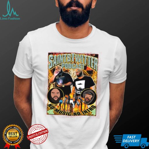 Saints Twitter Podcast Tee