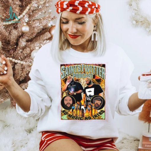 Saints Twitter Podcast Tee