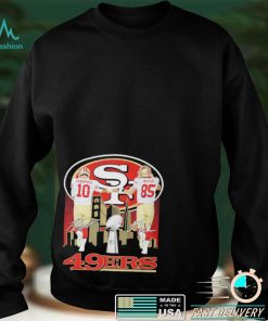San Francisco 49ers T shirt Jimmy Garoppolo And George Kittle Signatures Long Sleeve, Ladies Tee