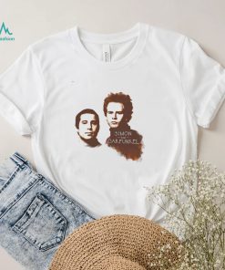 Simon and Garfunkel faces slim shirt