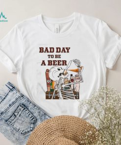 Skeleton Bad Day To Be A Beer Ring Dunk Shirt