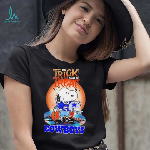 Snoopy Trick Or Treat Dallas Cowboys Halloween Shirt