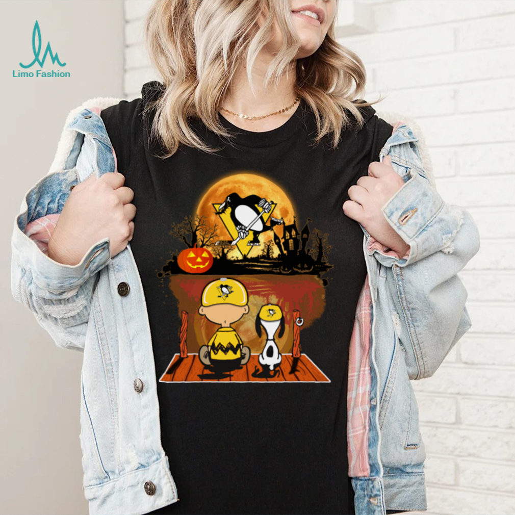 Pittsburgh Penguins Halloween Jack-O-Lantern T-Shirt