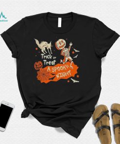 Spooky Halloween Halloween Horror Nights Shirts Trick R Treat Skeleton Pumpkin