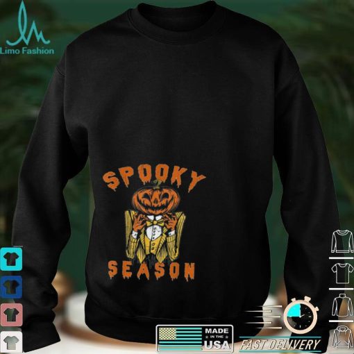 Spooky Skeleton Pumkin Halloween Shirt
