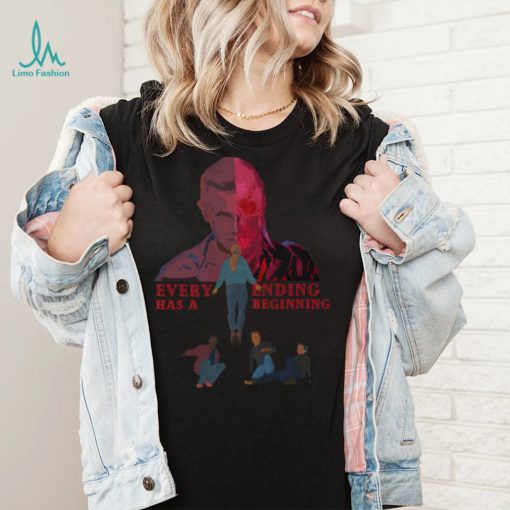 Stranger Things Season 4 every ending has a beginning Max Floating shirt