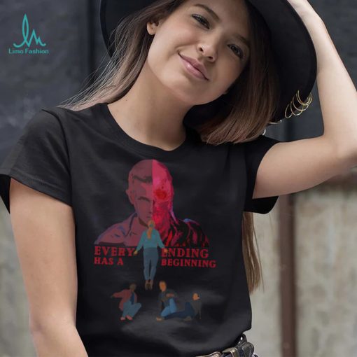 Stranger Things Season 4 every ending has a beginning Max Floating shirt