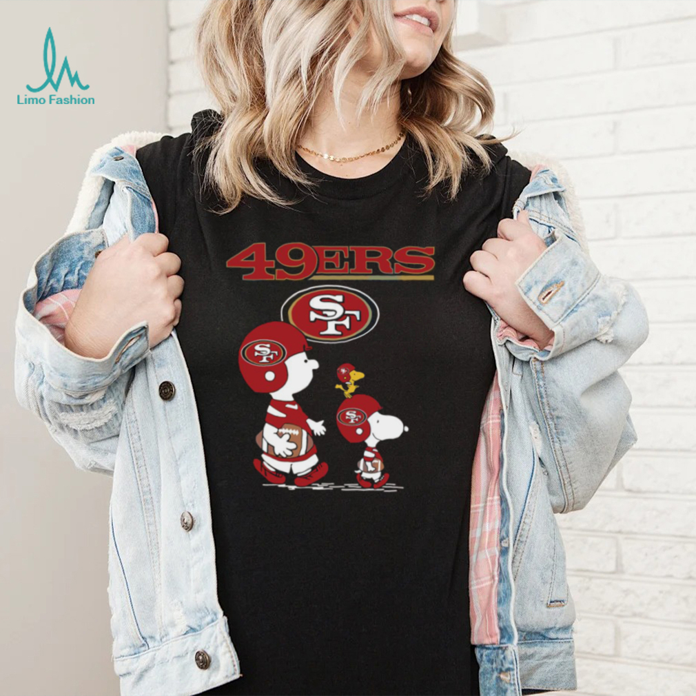 Super Bowl San Francisco 49ers T shirt Snoopy The Peanuts San Francisco 49ers Super Bowl San Francisco 49ers T shirt Snoopy The Peanuts San Francisco 49ers