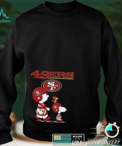 Super Bowl San Francisco 49ers T shirt Snoopy The Peanuts San Francisco 49ers