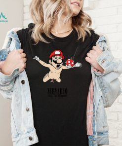 Super Mario Nirvario Smells Like Mushrooms shirt