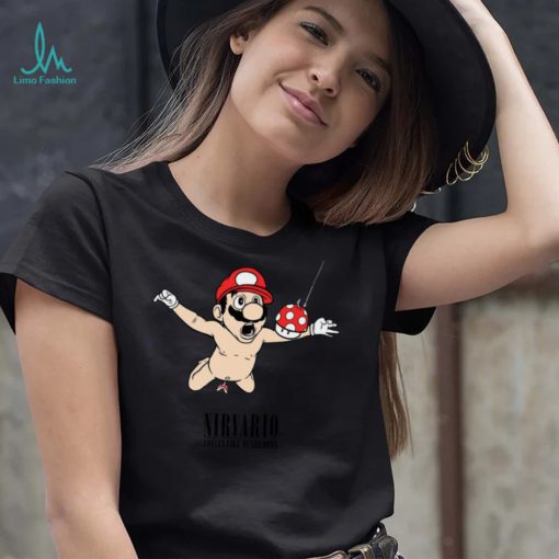 Super Mario Nirvario Smells Like Mushrooms shirt