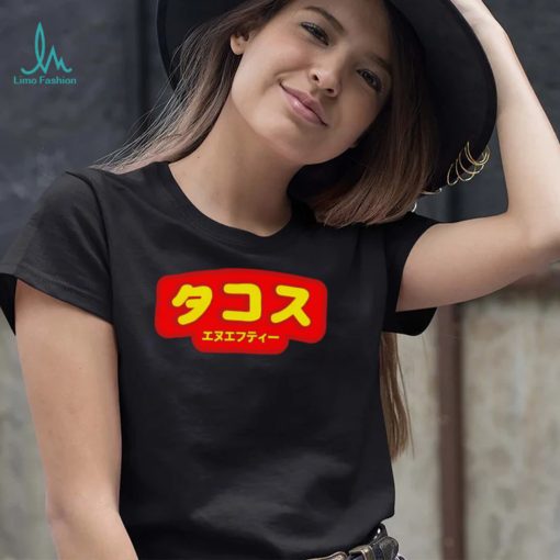 Taco NFT Japanese logo shirt