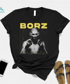 The Borz Khamzat Chimaev T shirt Long Sleeve, Ladies Tee