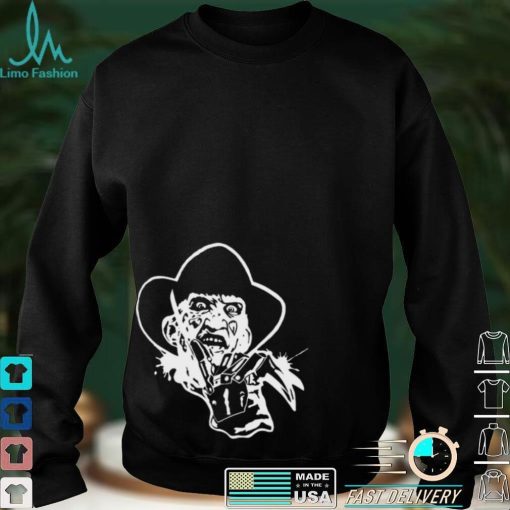 The Freddy Krueger Vinyl Horror Character Nightmare On Elm Street Shirt