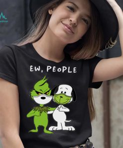 The Grinch And Snoopy Face Mask Ew People T Shirt
