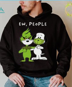 The Grinch And Snoopy Face Mask Ew People T Shirt