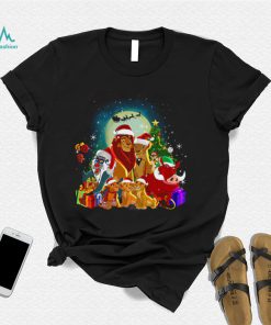 The Lion King Characters Christmas Shirt