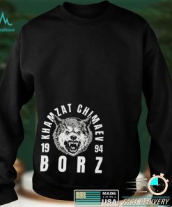 The Wolf Borz 1994 Khamzat Chimaev T shirt Long Sleeve, Ladies Tee
