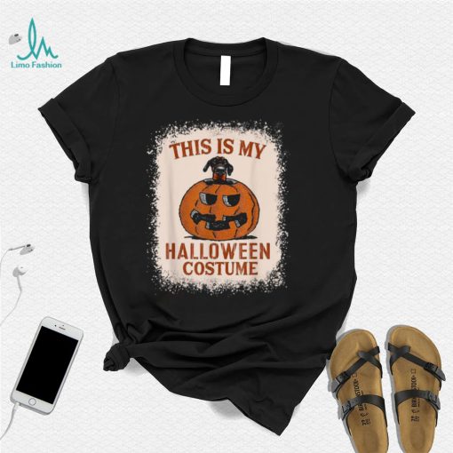 This Is My Halloween Doberman Pinscher Pumpkin Shirt