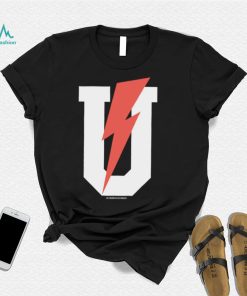 Thunder U the Uncontested podcast logo shirt