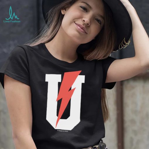 Thunder U the Uncontested podcast logo shirt