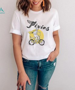 Tony Pixies riding bicycle shirt