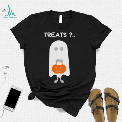 Treats please cute ghost Halloween shirt