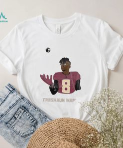 Treshaun Ward Stats Florida State with ball art shirt