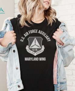U.S Air force auxiliary Maryland Wing Civil Air Patrol shirt