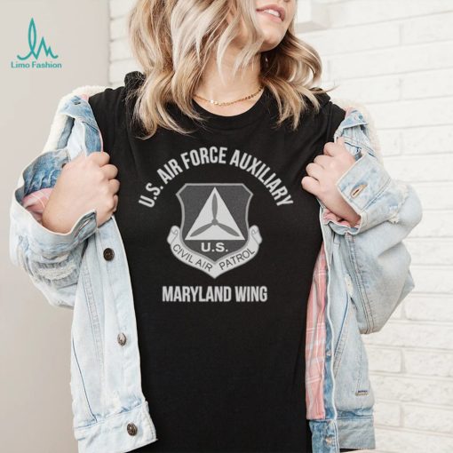 U.S Air force auxiliary Maryland Wing Civil Air Patrol shirt