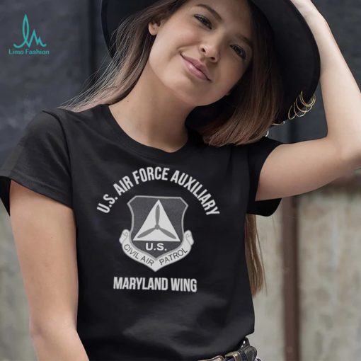 U.S Air force auxiliary Maryland Wing Civil Air Patrol shirt