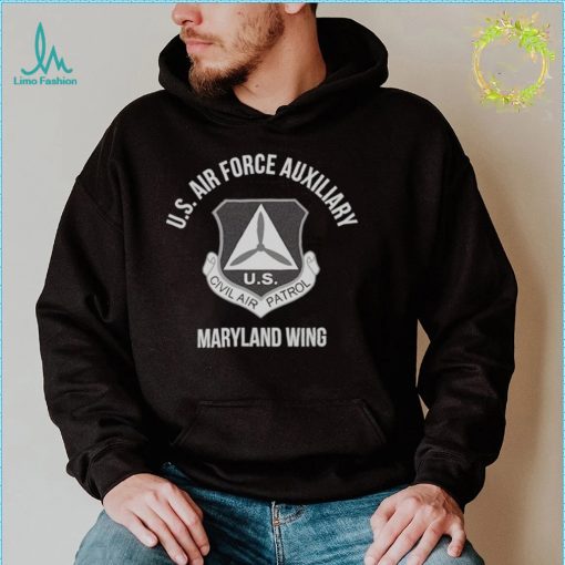 U.S Air force auxiliary Maryland Wing Civil Air Patrol shirt