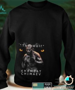 Ufc The Wolf Khamzat Chimaev T shirt Long Sleeve, Ladies Tee