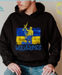 Ukraine Wolverines Love Support Wolverines Support Ukraine T Shirt