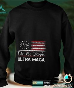 Ultra MAGA We The People Republican USA Flag Vintage T Shirt (1)