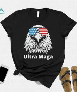 Ultra maga proud antI Biden pro Trump American eagle shirt