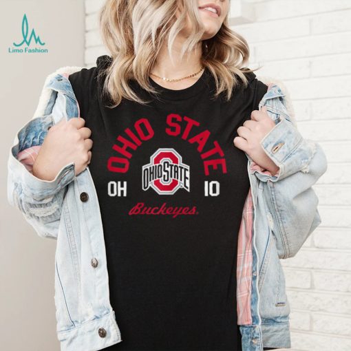 Womens Ohio State Buckeyes Womens Black T Shirt