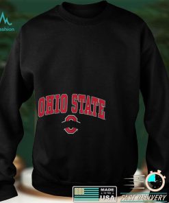 Womens Ohio State Buckeyes Womens Icon Logo Gray T Shirt