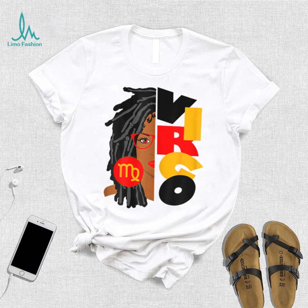 Womens Virgo Girl Afro Locs Girl Zodiac Signs Birthday T Shirt Womens Virgo Girl Afro Locs Girl Zodiac Signs Birthday T Shirt