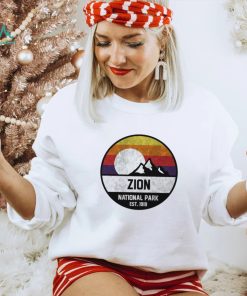 Zion national park utah est 1919 shirt