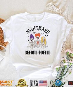 0erpTRgu Nightmare Before coffe Hocus Pocus Skeleton Tshirt2