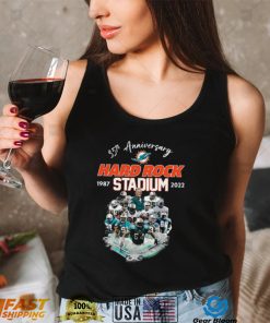 35th Anniversary Hard Rock Stadium 1987  2022 T Shirt