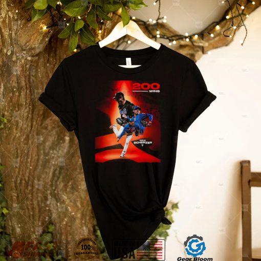 New York Mets Max Scherzer 200 Wins Shirt