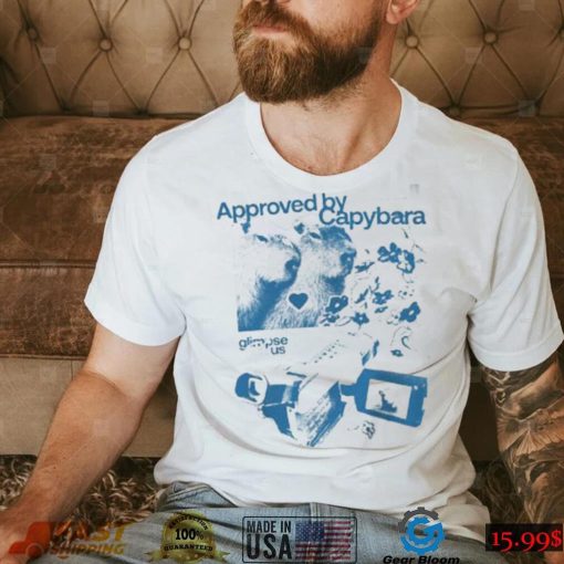 Approved By Capybara Funny T Shirt
